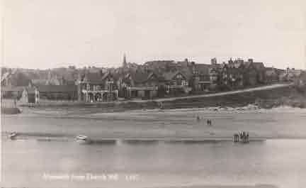 Picture of Alnmouth from Church Hill