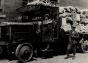 Cramlington, Co-op lorry during 1926 strike - Click for bigger image