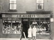 Cramlington, Aisbett's Shop - Click for bigger image