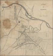 Armstrong's Map of Northumberland, Alnwick Plan - Click for bigger image