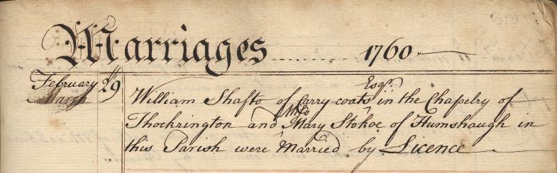 Picture of Simonburn St. Mungo's Marriage Register