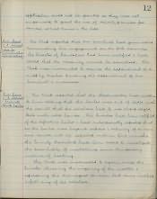 East Chevington County Primary School, Minute Book - Click for bigger image