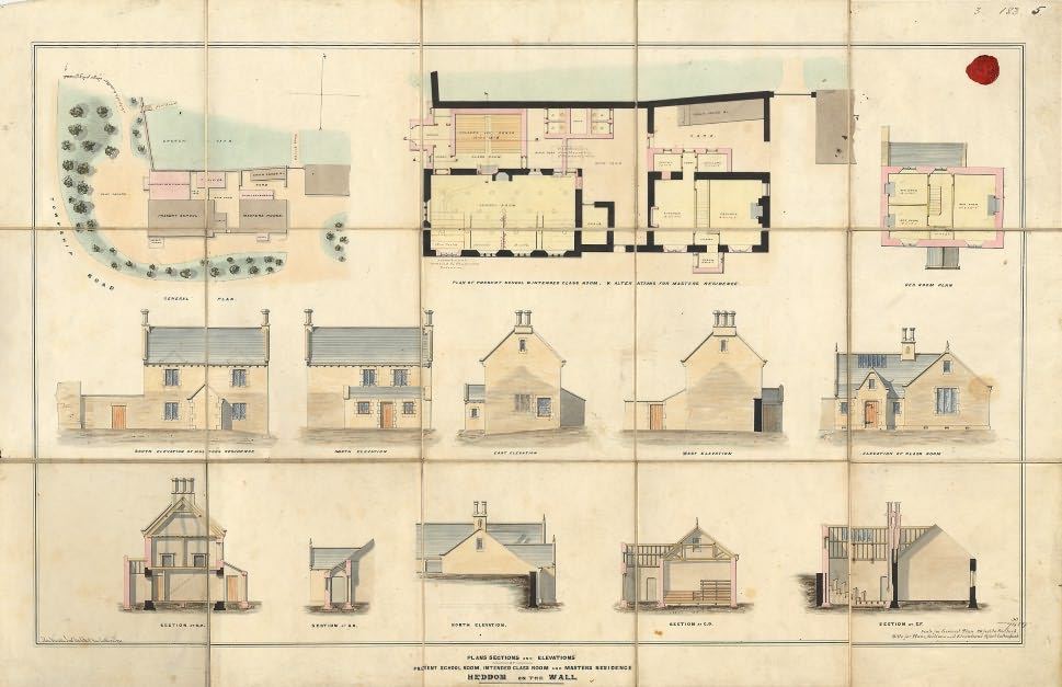 Picture of Heddon-on-the-Wall Church of England School Building Plan