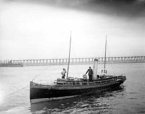 Picture of Blyth, The Waterwitch Steam Vessel in Blyth Harbour
