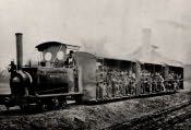 Pegswood, Pitmen's Train - Click for bigger image