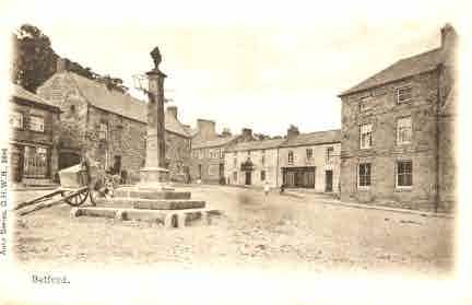 Picture of Belford Village and Market Cross