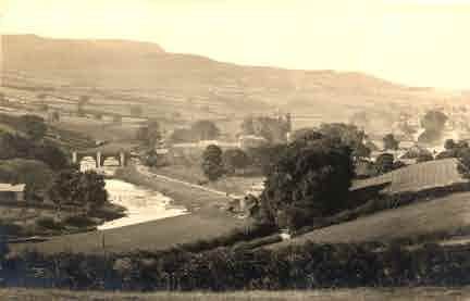 Picture of Rothbury Village and Simonside Hills