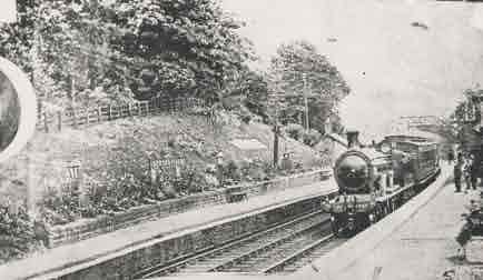 Picture of Stocksfield, Railway Station and Train