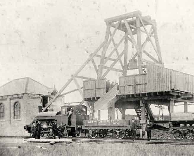 Picture of Ellington, Sinkers at the Colliery Pithead