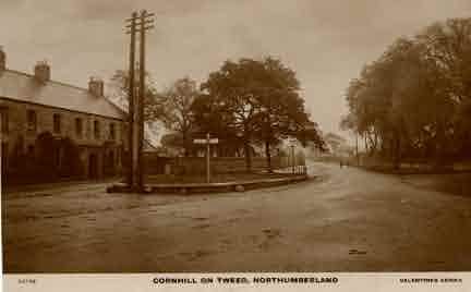 Picture of Cornhill-on-Tweed, Road through Village