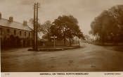 Cornhill-on-Tweed, Road through Village - Click for bigger image