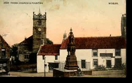 Picture of Wooler, St. Mary's Church and Fountain