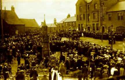 Picture of Bedlington, Funeral of police officers