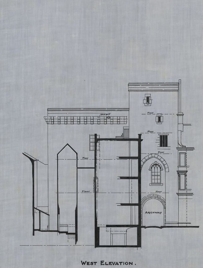 Picture of Hexham, Moot Hall Plan