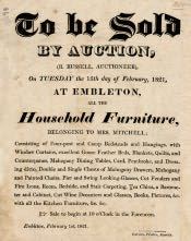 Auction of Household Goods at Embleton - Click for bigger image