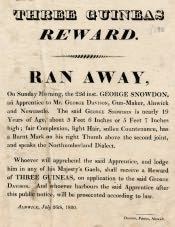 Reward Poster for Runaway Apprentice - Click for bigger image