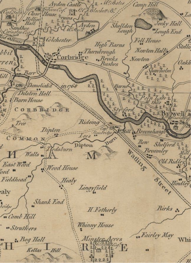 Picture of Armstrong's Map of Northumberland