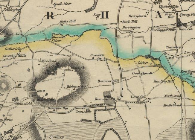 Picture of Fryer's Map of Northumberland