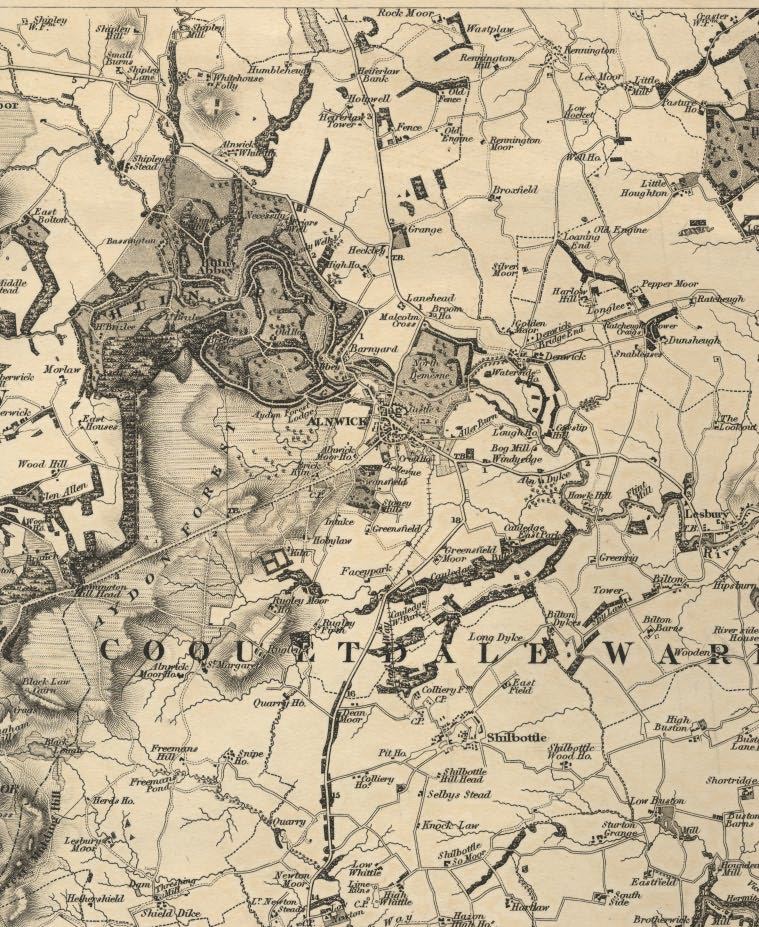 Picture of Greenwood's Map of Northumberland