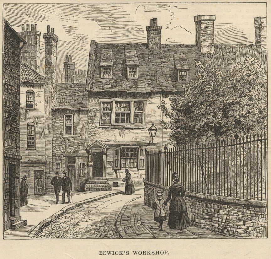 Picture of Wylam, Thomas Bewick's Workshop