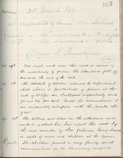 Beadnell Church of England First School, Log Book - Click for bigger image