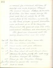 Ponteland Cottage Homes County Primary School, Log Book - Click for bigger image