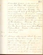 Warkworth County First School, Log Book - Click for bigger image