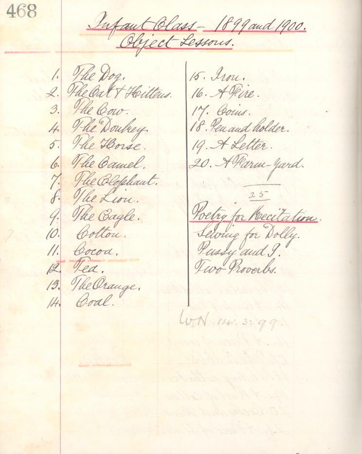Picture of Warkworth County First School, Log Book
