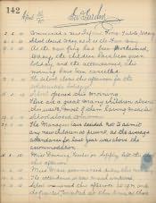 Morpeth Goosehill County First School, Log Book - Click for bigger image