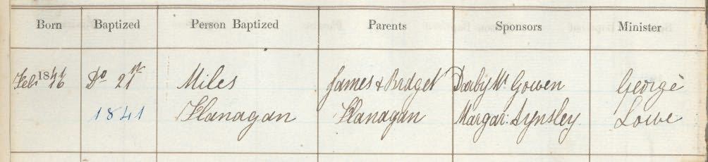 Picture of Morpeth St. Roberts of Newminster Roman Catholic Baptism Register