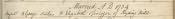 Bywell St. Andrew's Marriage Register - Click for bigger image