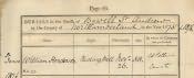 Bywell St. Andrew's Burial Register - Click for bigger image