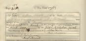 Morpeth St. Mary's Marriage Register - Click for bigger image