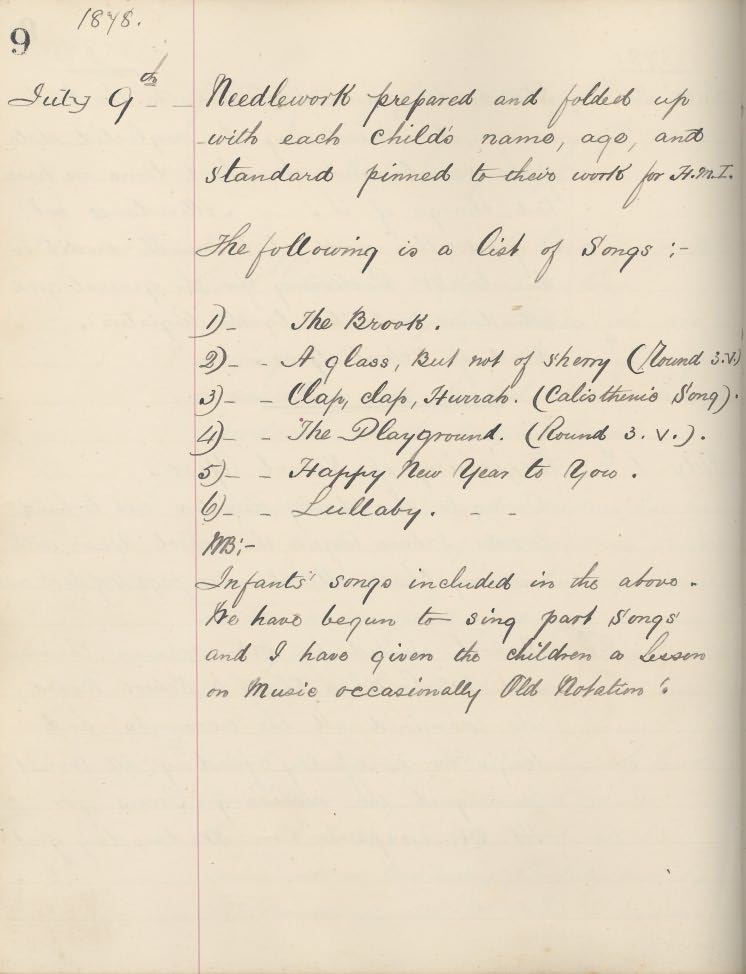 Picture of Carr Shield County Primary School, Log Book