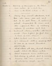 Heddon-on-the-Wall Church of England County First School, Log Book - Click for bigger image