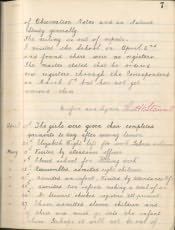 Howtel County Primary School, Log Book - Click for bigger image