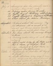 Amble Church of England County Primary School, Log Book - Click for bigger image