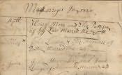 Lesbury St. Mary's Marriage Register - Click for bigger image