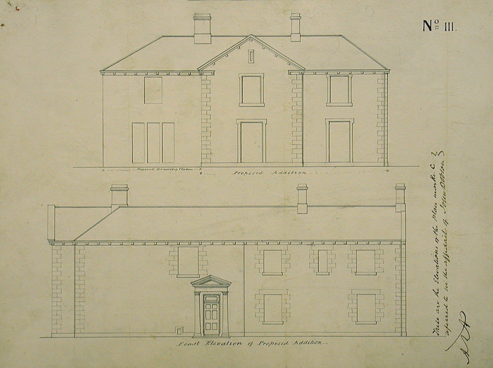Picture of Chatton Vicarage Building Plan