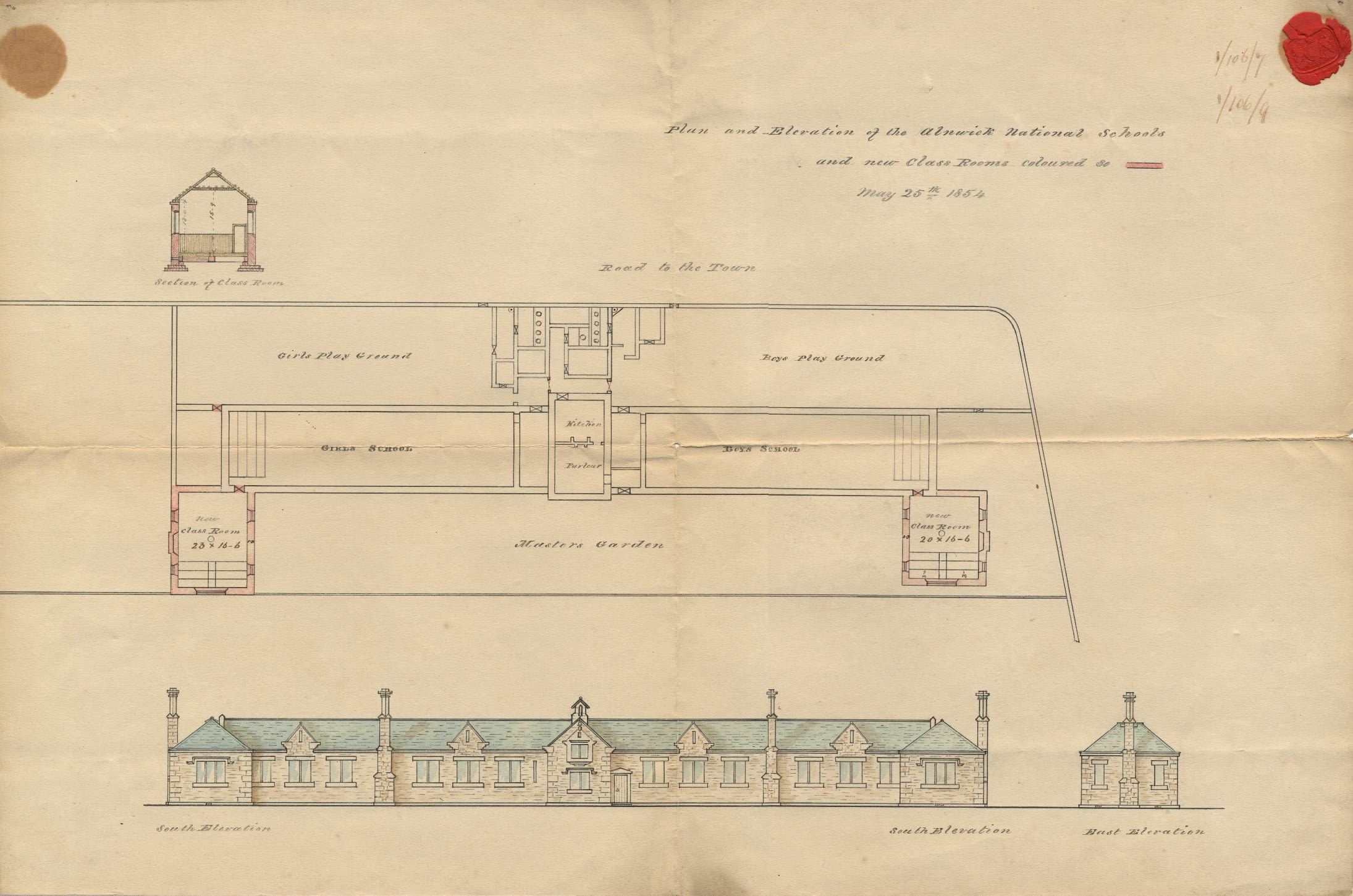 Picture of Alnwick St. Mary's National School Building Plan