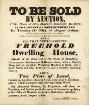 Rothbury Auction Notice - Click for bigger image