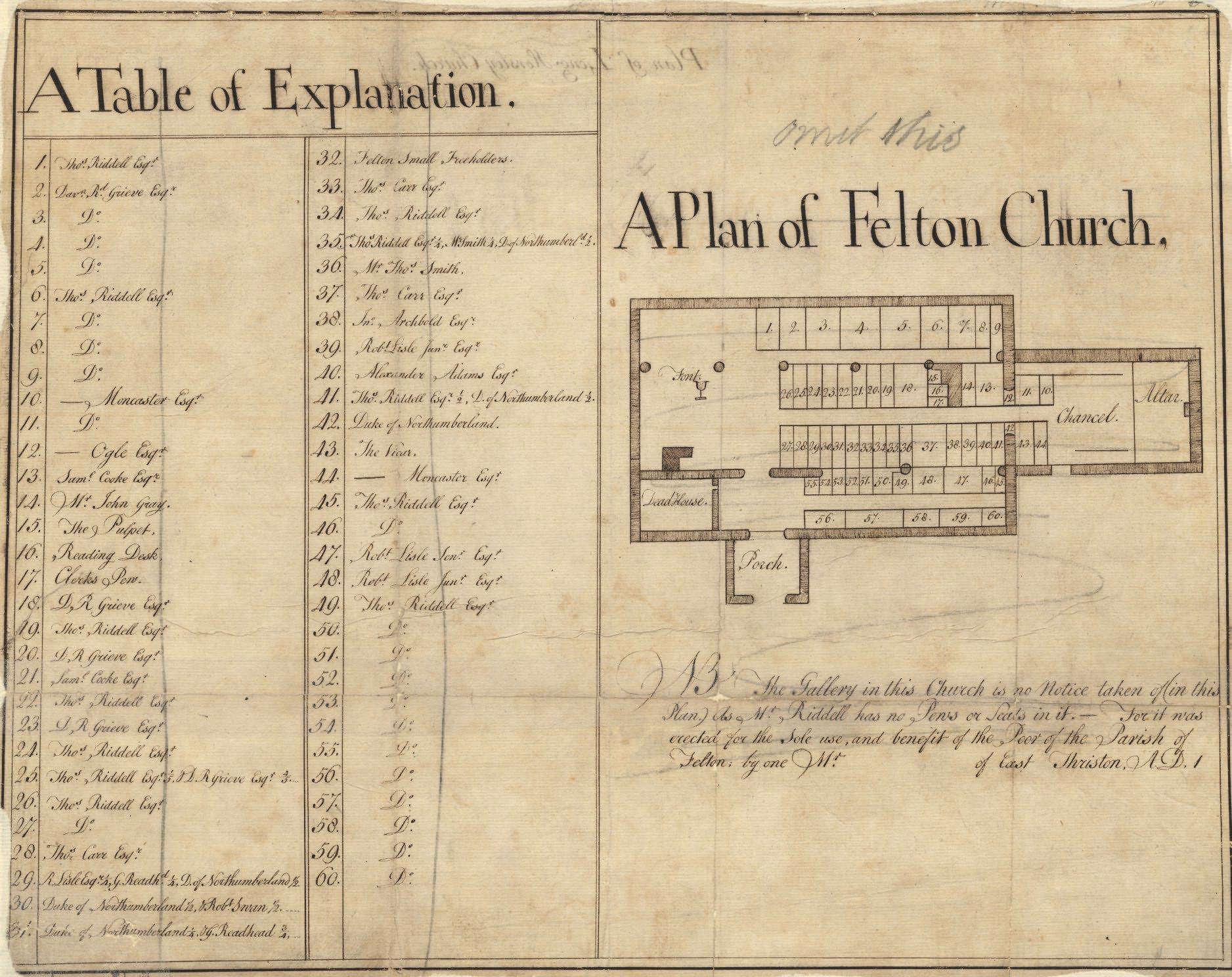 Picture of Felton St. Michael's Church Plan