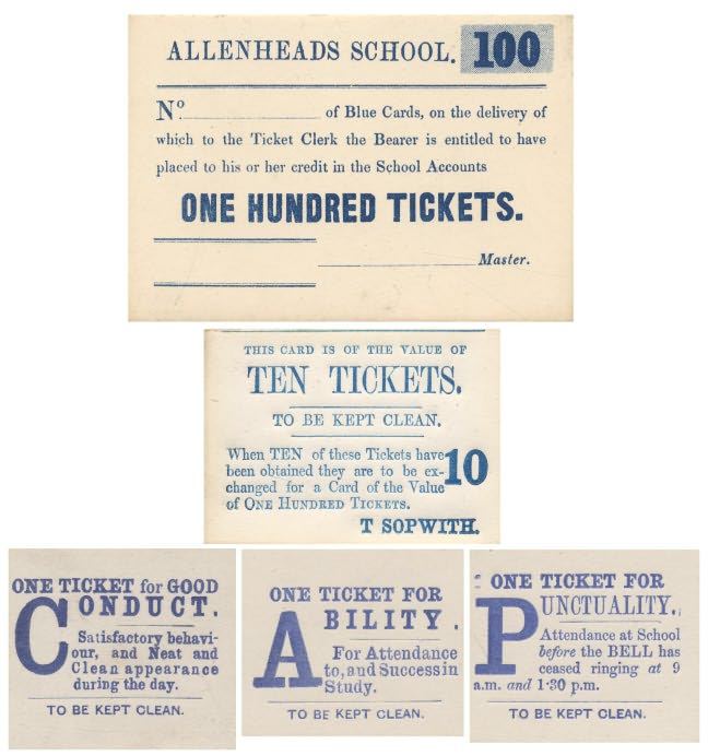 Picture of School Tickets
