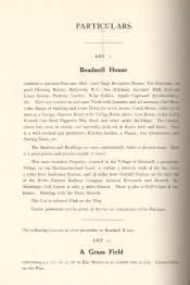 Beadnell House and Grounds, Sale Catalogue - Click for bigger image