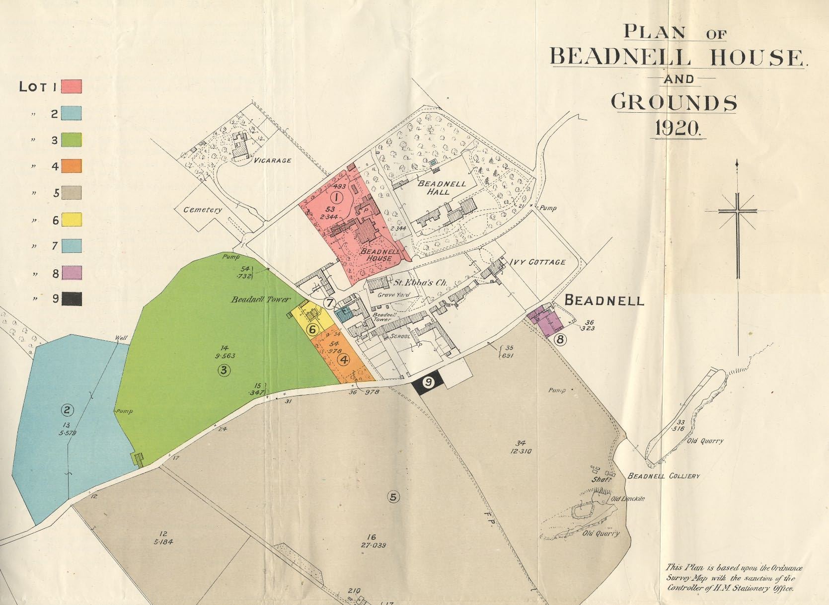 Picture of Beadnell House and Grounds, Sale Catalogue