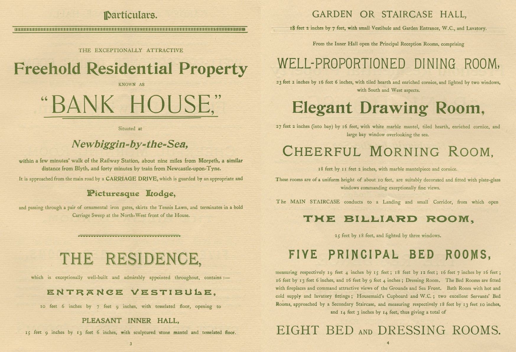 Picture of Bank House Sale Catalogue