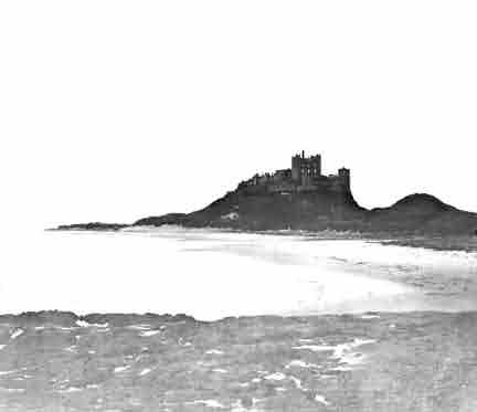 Picture of Bamburgh Castle and Beach
