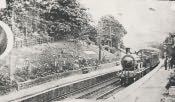 Stocksfield, Railway Station and Train - Click for bigger image