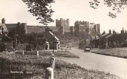 Picture of Bamburgh Castle and Village