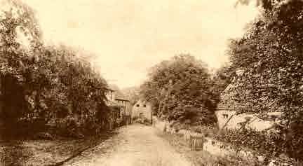 Picture of Crookham, Looking down the Lane